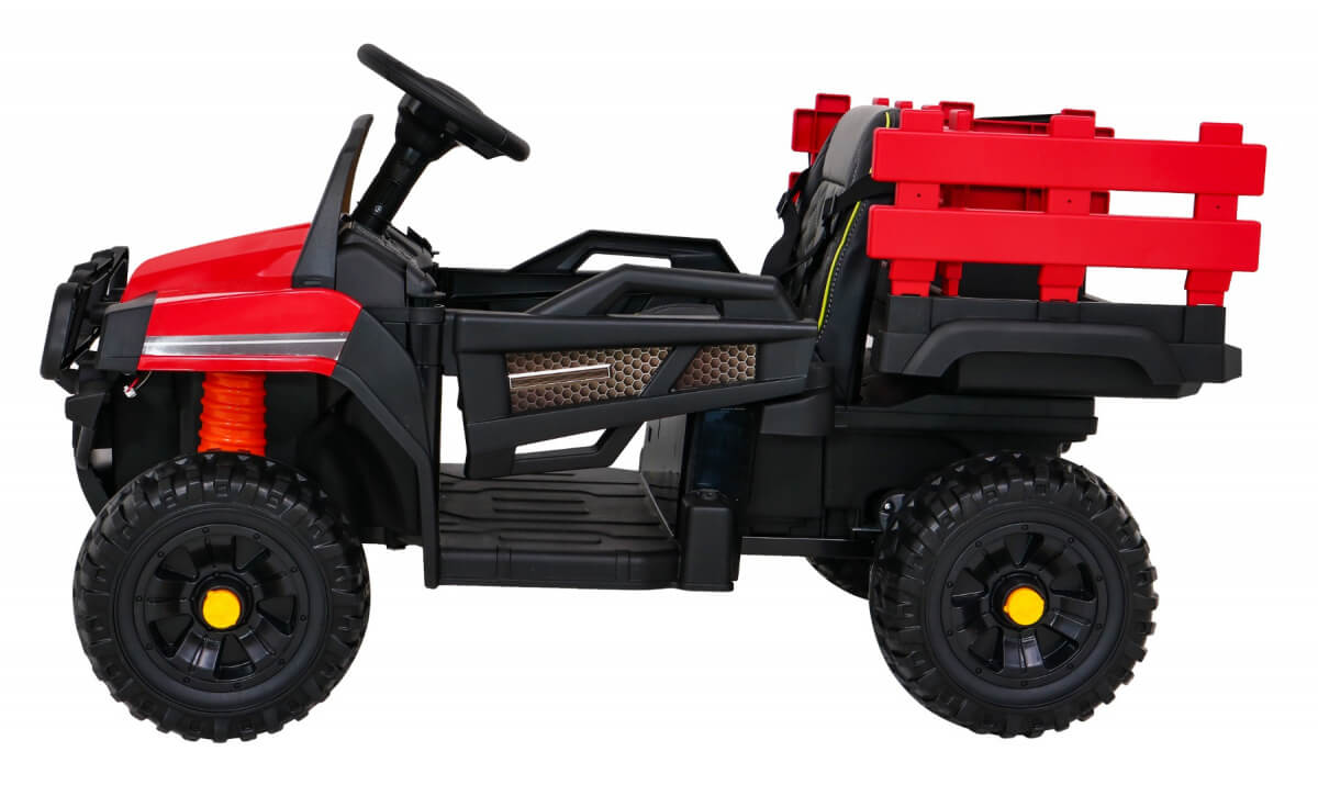Tractor electric pentru copii FARMER PICK-UP (0926) Rosu - imagine 4