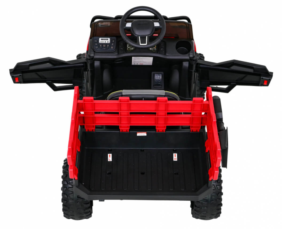 Tractor electric pentru copii FARMER PICK-UP (0926) Rosu - imagine 7