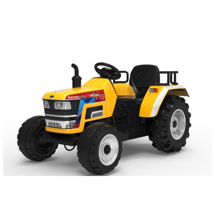 Tractor electric pentru copii cu roti mari BLAZIN POWER LUX (2788) Galben
