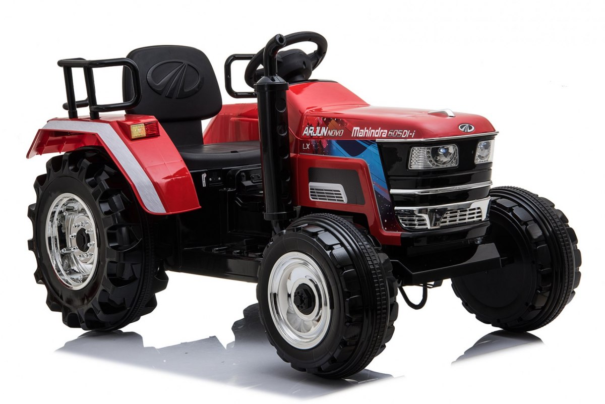 Tractor electric pentru copii cu roti mare BLAZIN (2788) Rosu - imagine 2