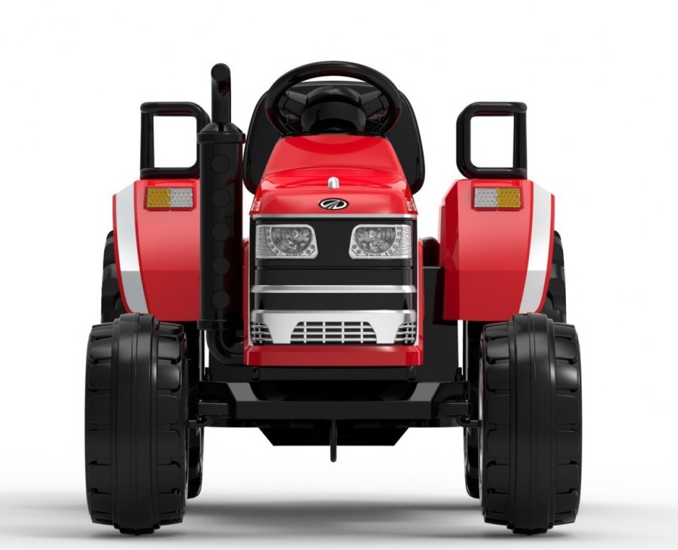 Tractor electric pentru copii cu roti mare BLAZIN (2788) Rosu - imagine 5