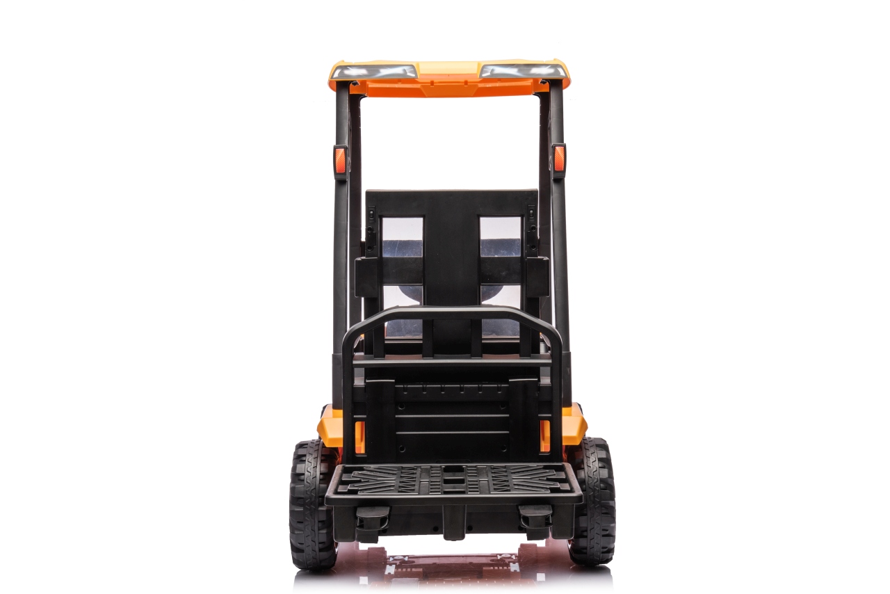Tractor stivuitor electric pentru copii JCB (0959) Galben - imagine 5
