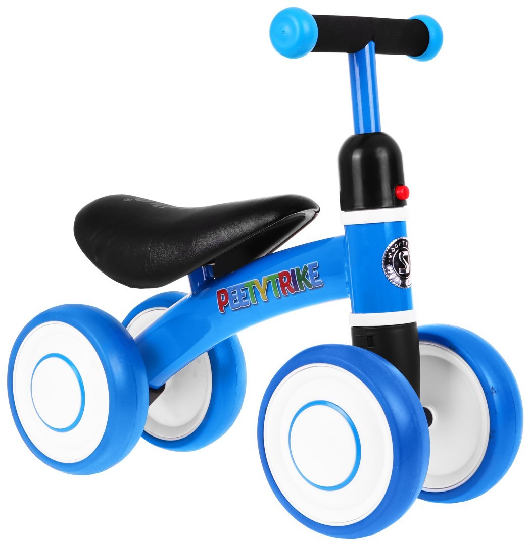 Tricicleta pentru copii fara pedale PEETYTRIKE, Albastru - imagine 5