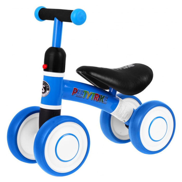 Tricicleta pentru copii fara pedale PEETYTRIKE, Albastru