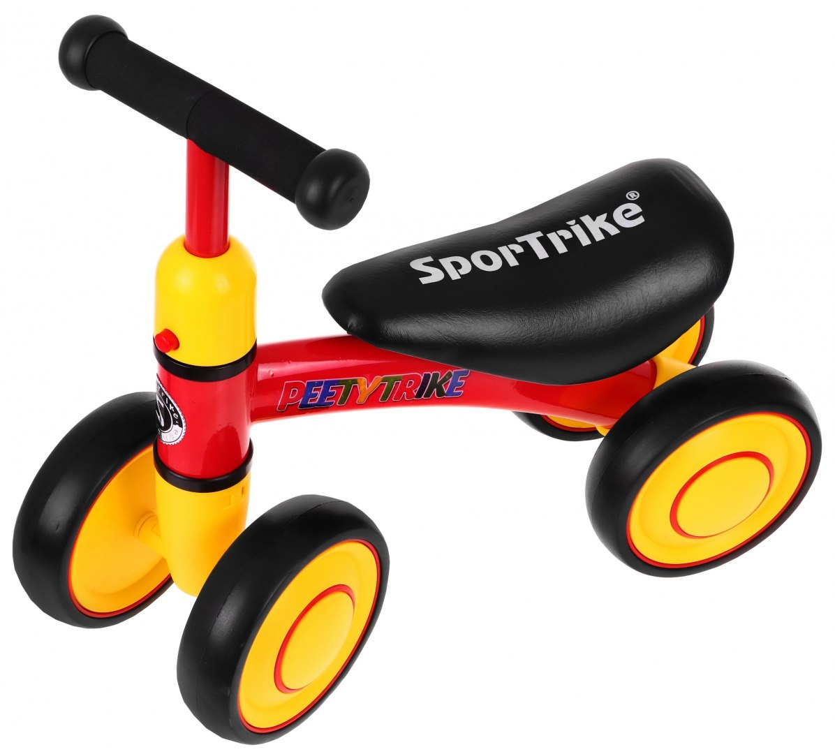 Tricicleta pentru copii fara pedale PEETYTRIKE, Rosu - imagine 7