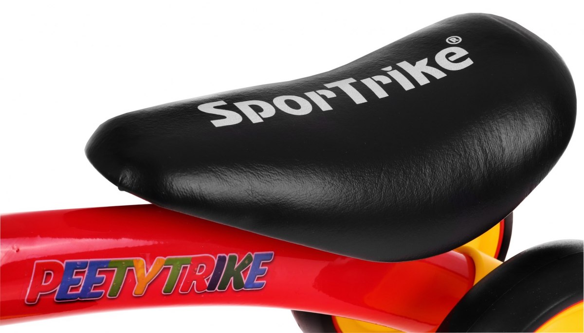 Tricicleta pentru copii fara pedale PEETYTRIKE, Rosu - imagine 8