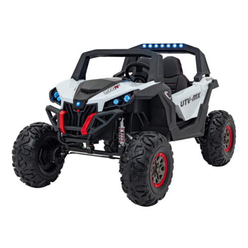 UTV electric pentru 2 copii Buggy MX 2000N 4×4 300W (603B) Alb