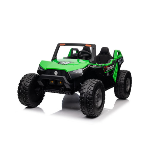 Masinuta electrica pentru copii Buggy XXL 400W cu 2 locuri 24V 4×4 (SX1928) Verde