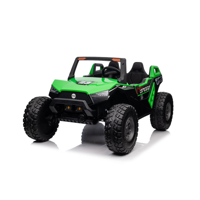Masinuta electrica pentru copii Buggy XXL 400W cu 2 locuri 24V 4x4 (SX1928) Verde