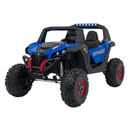 UTV electric pentru 2 copii Buggy MX 2000N 4×4 300W (603B) Albastru