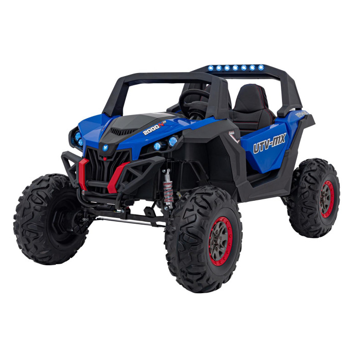 UTV electric pentru 2 copii Buggy MX 2000N 4x4 300W (603B) Albastru