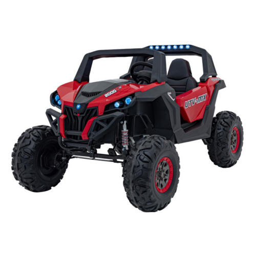 UTV electric pentru 2 copii Buggy MX 2000N 4×4 300W (603B) Rosu