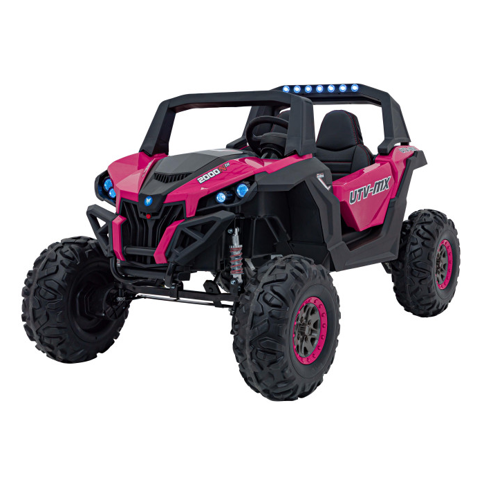 UTV electric pentru 2 copii Buggy MX 2000N 4x4 300W (603B) Roz