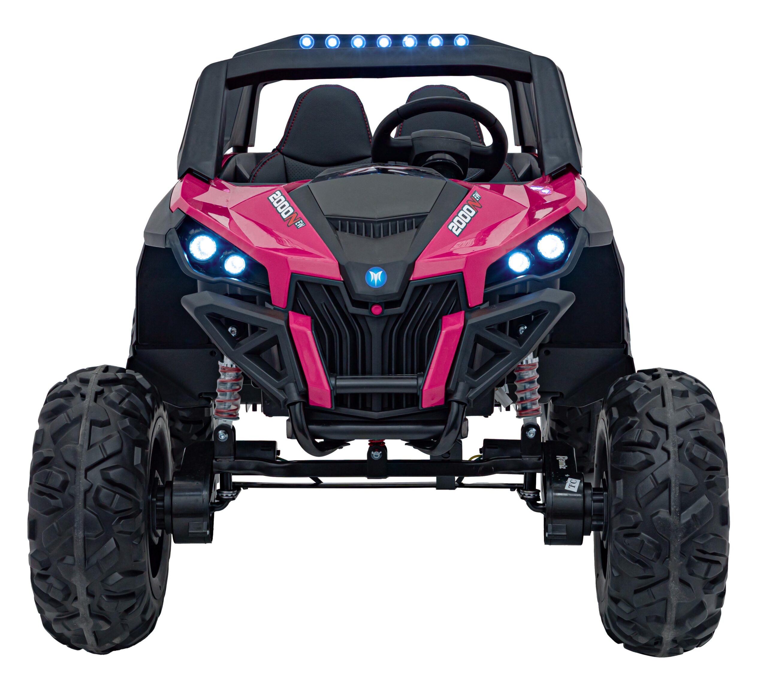 UTV electric pentru 2 copii Buggy MX 2000N 4x4 300W (603B) Roz - imagine 6