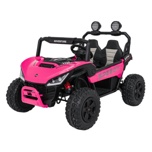 UTV electric pentru copii Buggy Speedy 4×4 24V (3558) Roz