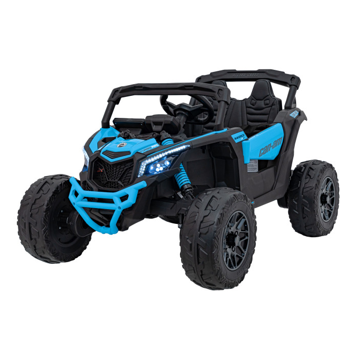 UTV electric pentru copii Can-Am Maverick 4x4 (CA003) Albastru