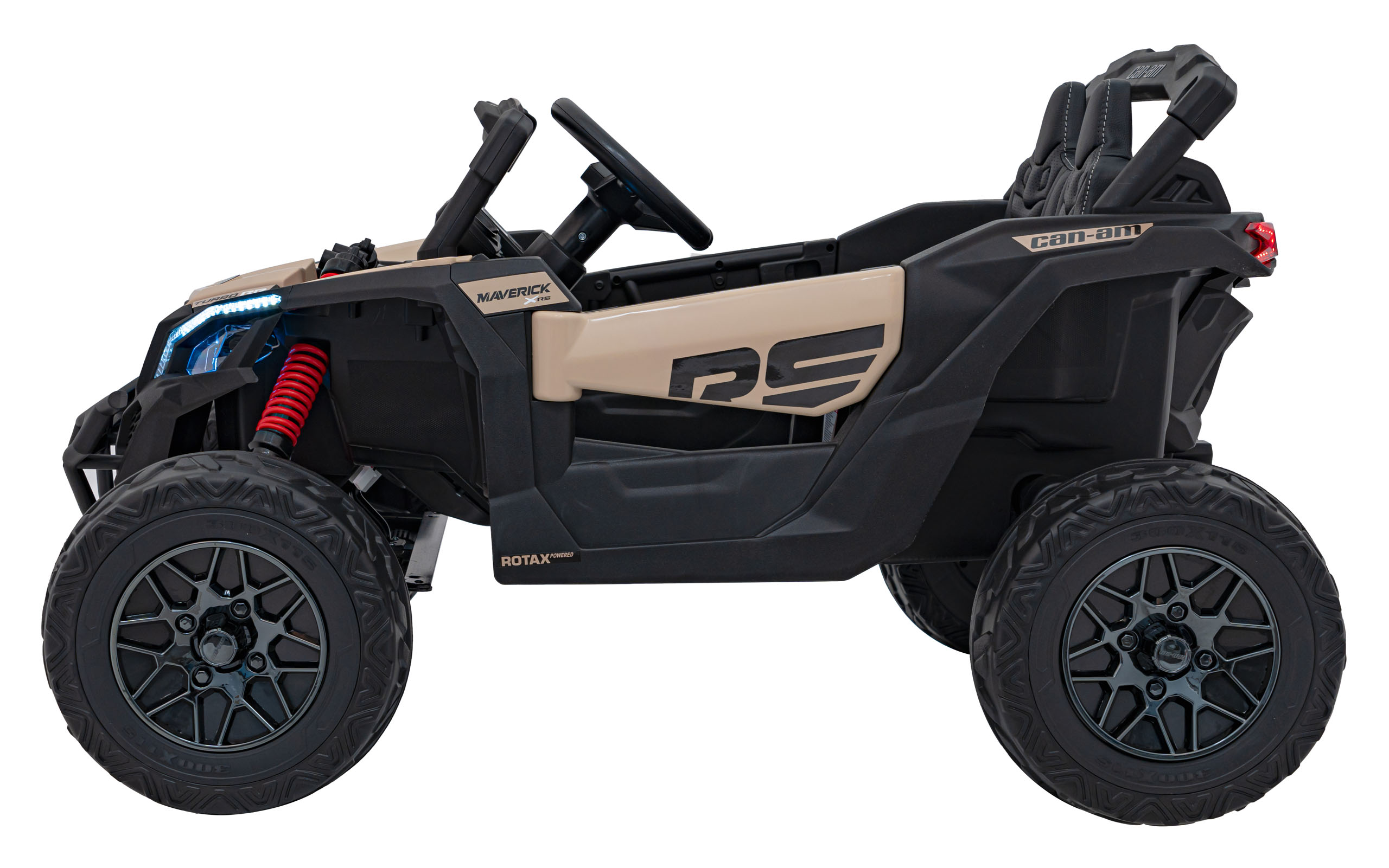 UTV electric pentru copii Can-Am Maverick 4x4 (CA003) Negru - imagine 2