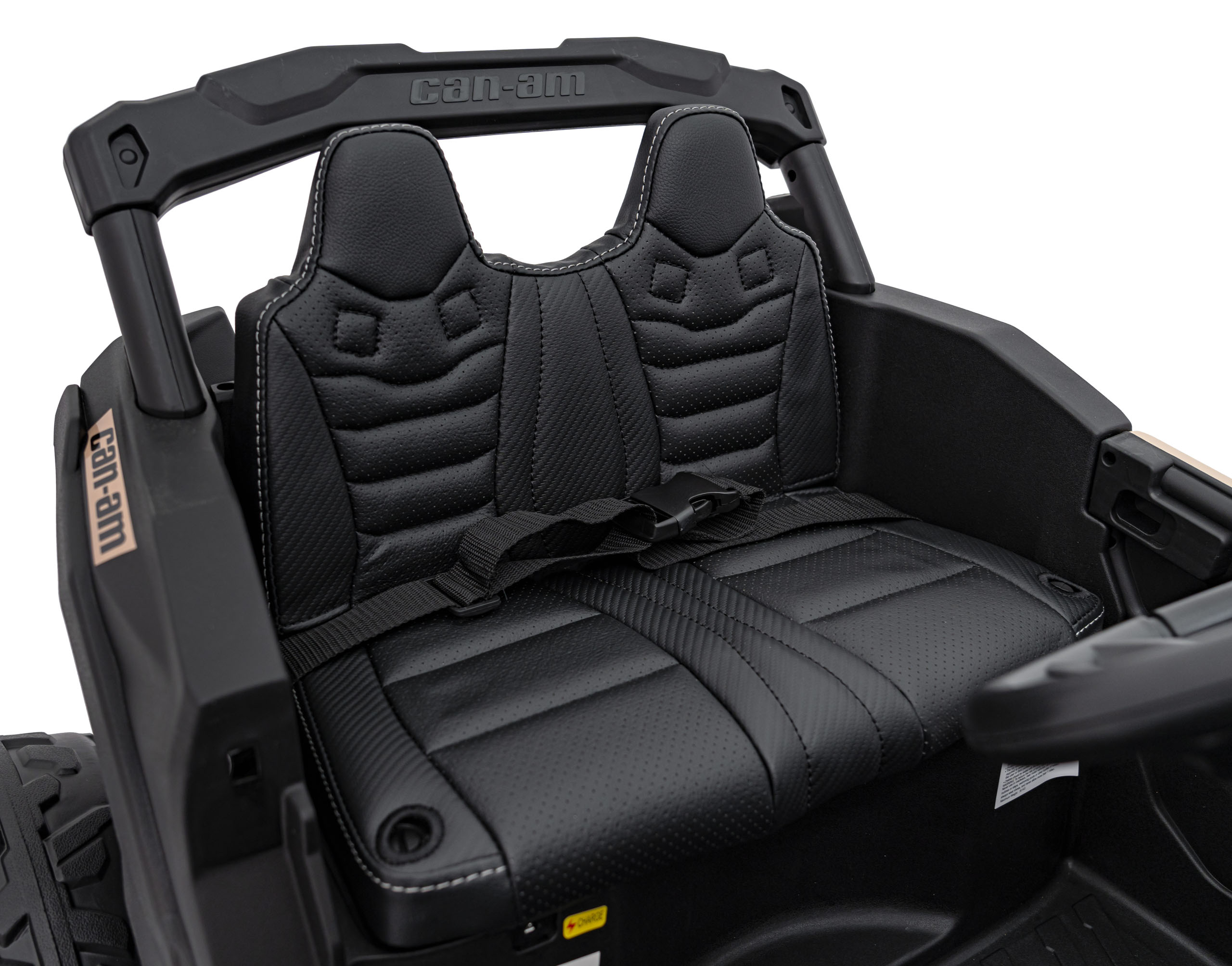 UTV electric pentru copii Can-Am Maverick 4x4 (CA003) Negru - imagine 9