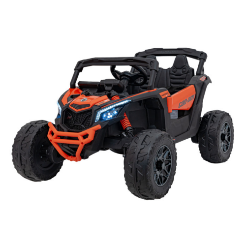 UTV electric pentru copii Can-Am Maverick 4×4 (CA003) Portocaliu