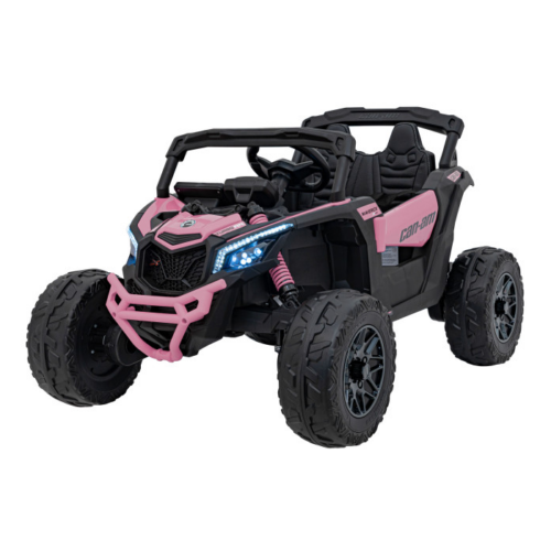 UTV electric pentru copii Can-Am Maverick 24V 800W 4×4 (CA003) Roz