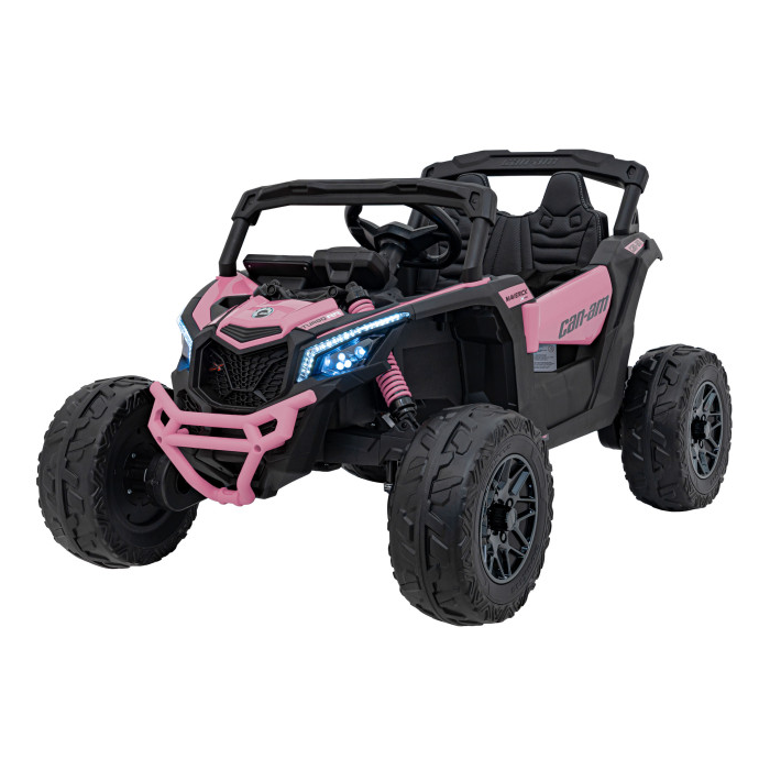 UTV electric pentru copii Can-Am Maverick 24V 800W 4x4 (CA003) Roz