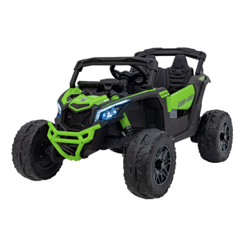 UTV electric pentru copii Can-Am Maverick 4×4 (CA003) Verde