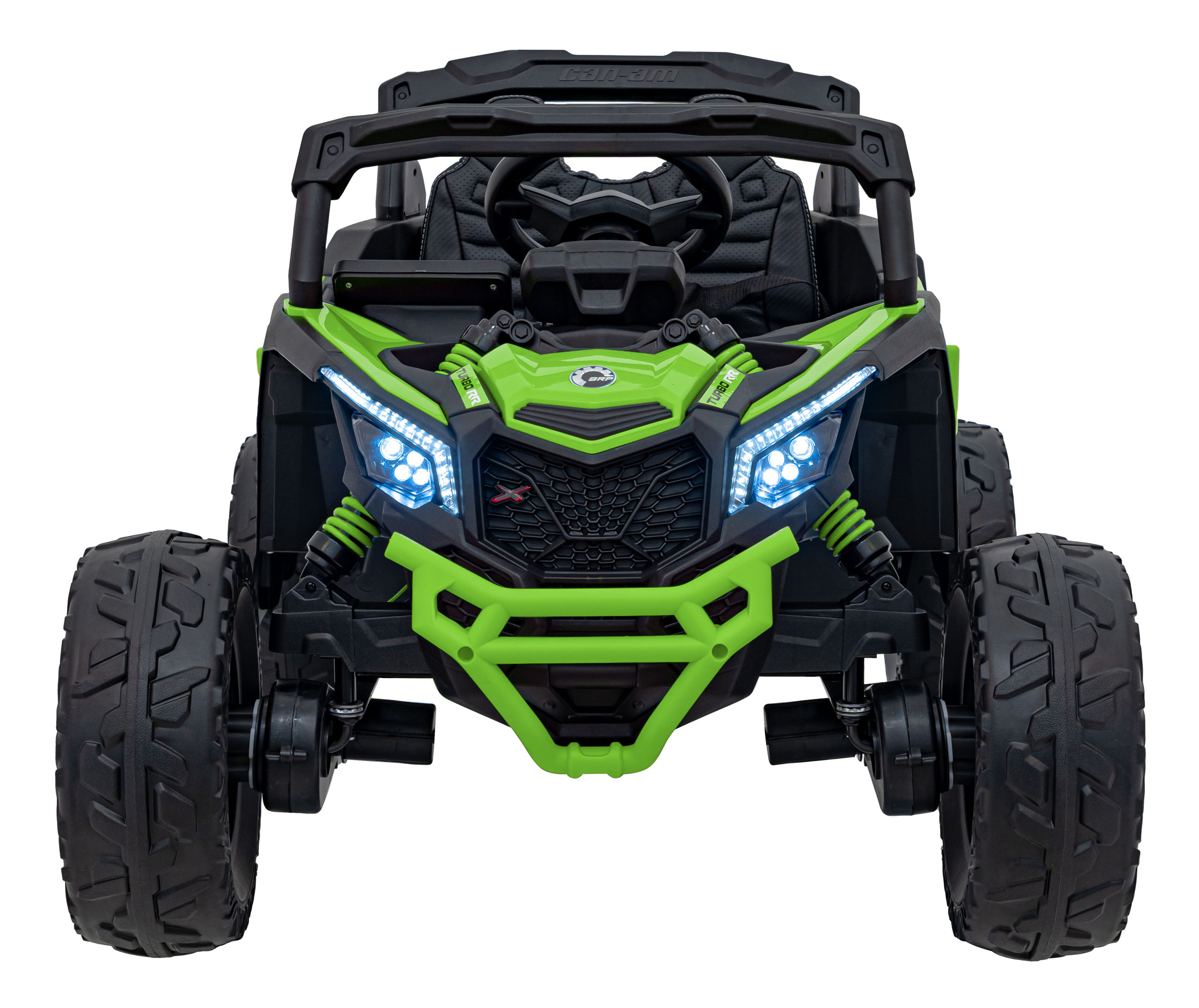 UTV electric pentru copii Can-Am Maverick 4x4 (CA003) Verde - imagine 9