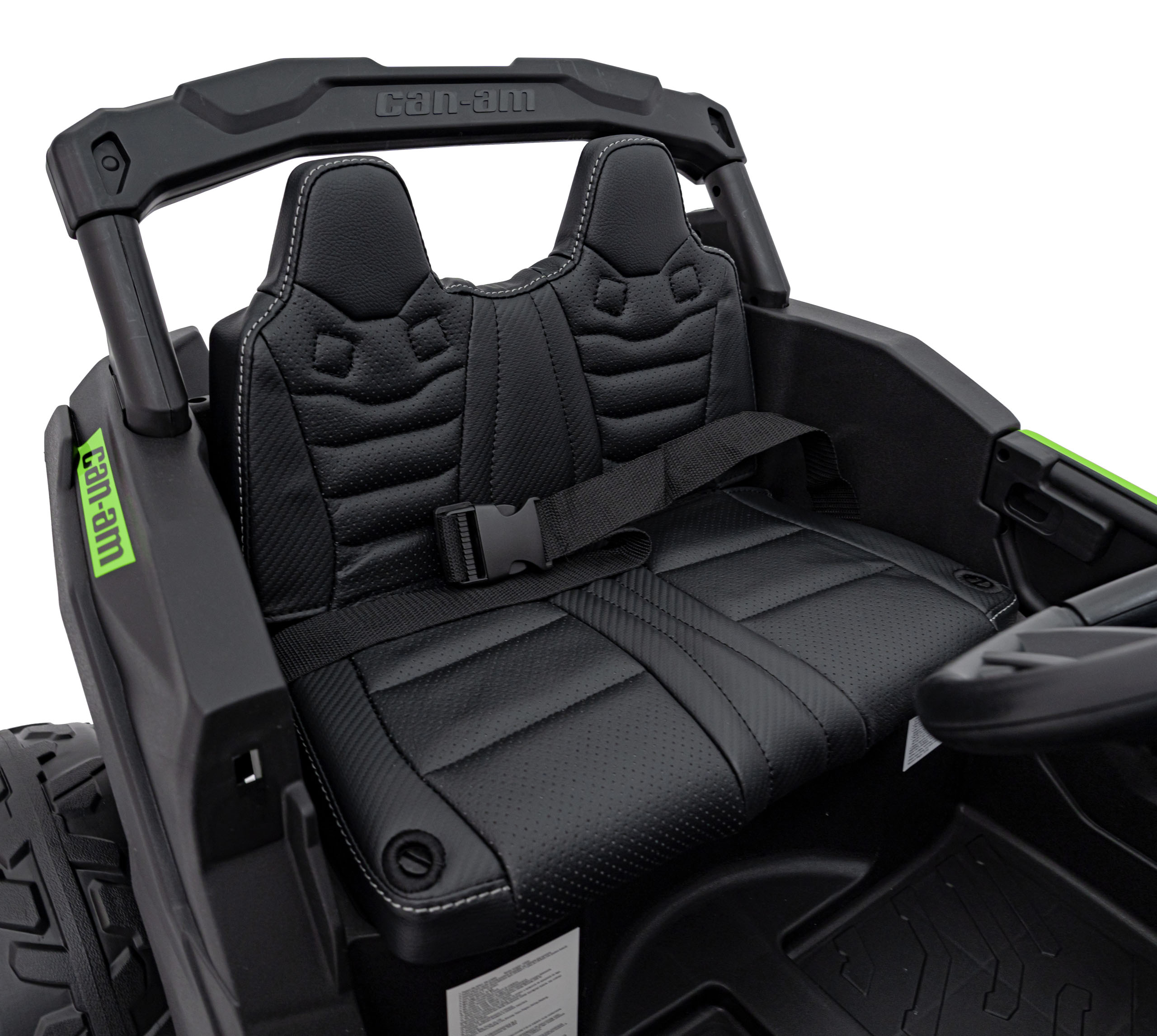 UTV electric pentru copii Can-Am Maverick 4x4 (CA003) Verde - imagine 7
